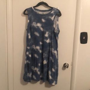 💥💥💥SOLD💥💥💥XL🌹Lounger blue and white cotton